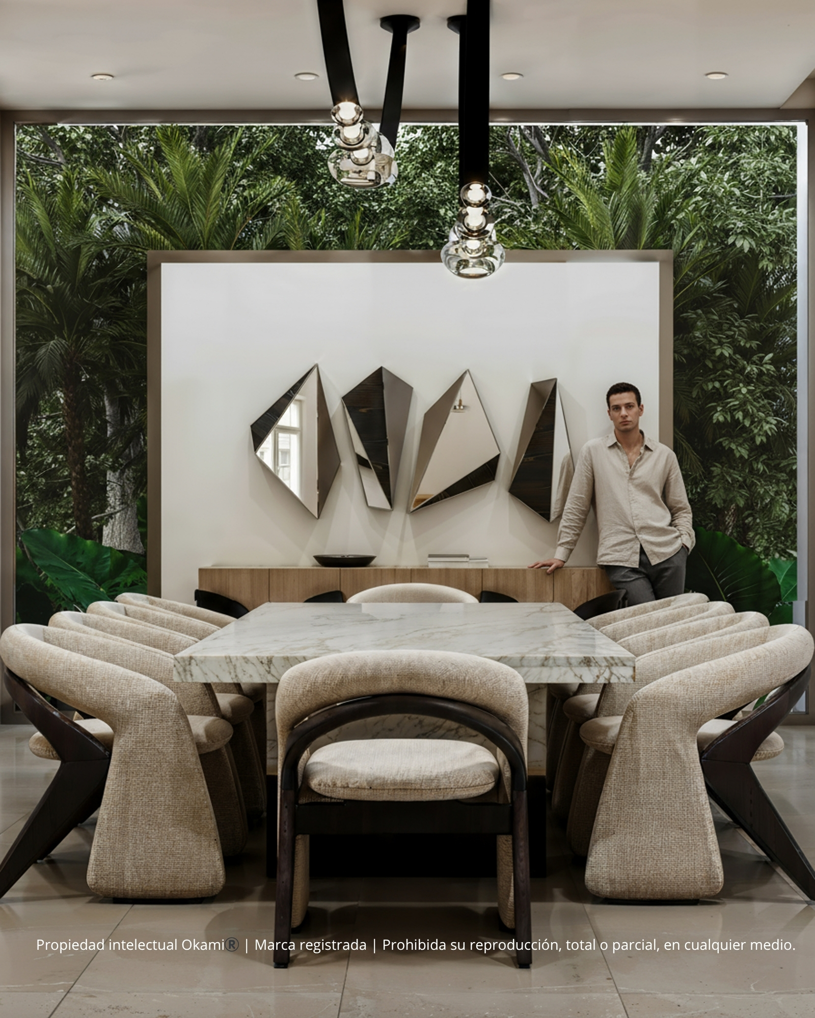 HORIZONTE FRACTAL - ENCHAPE NEGRO - PERSONA